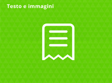 Testo e immagini